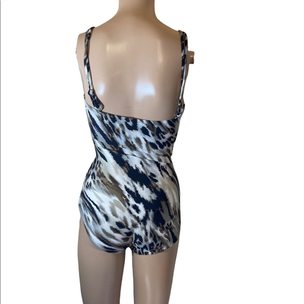 Magicsuit Black and White One Piece Swimsuit - Picture 3 of 7